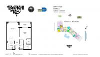 Unit 1720 floor plan